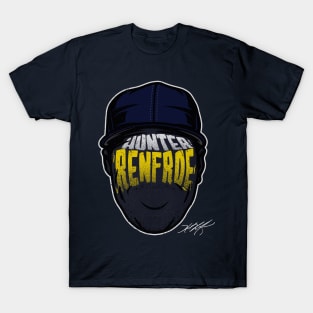 Hunter Renfroe Milwaukee Player Silhouette T-Shirt